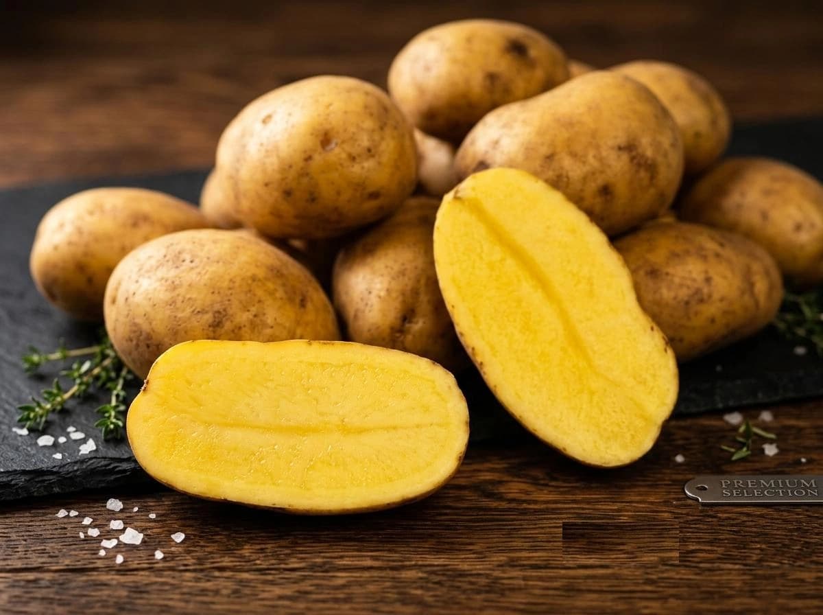 Fresh Frying Potato Preparation